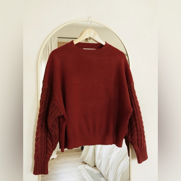 Zara Red Sweater - Picture 2 of 5